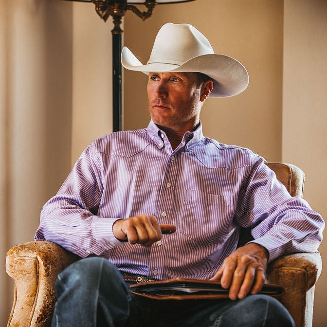 40X Arena Cowboy Hat in Silver Belly