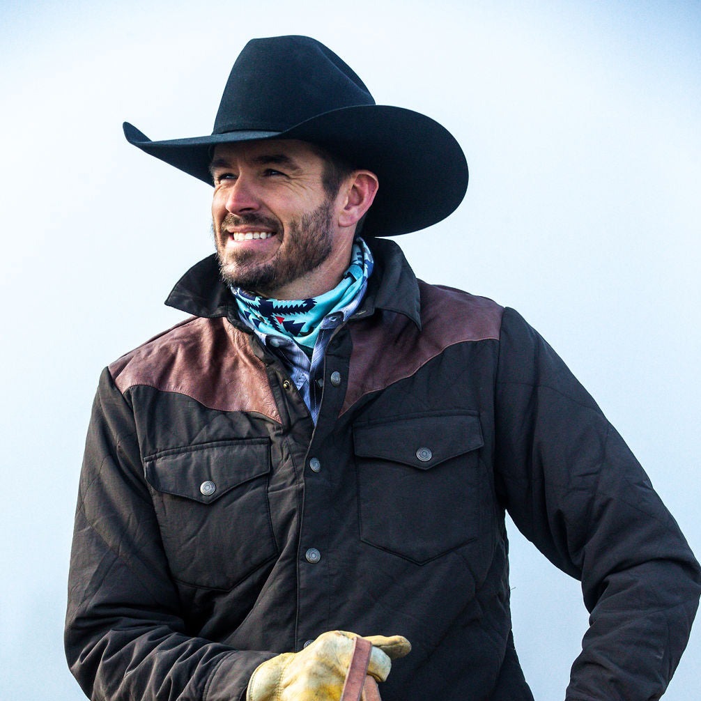 20X Black Gold Cowboy Hat