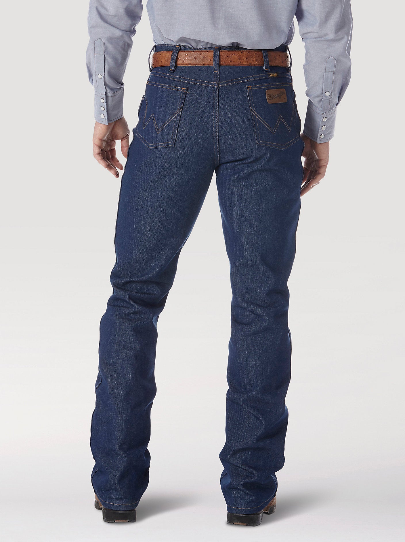 Cowboy Cut Boot Cut Jean Rigid