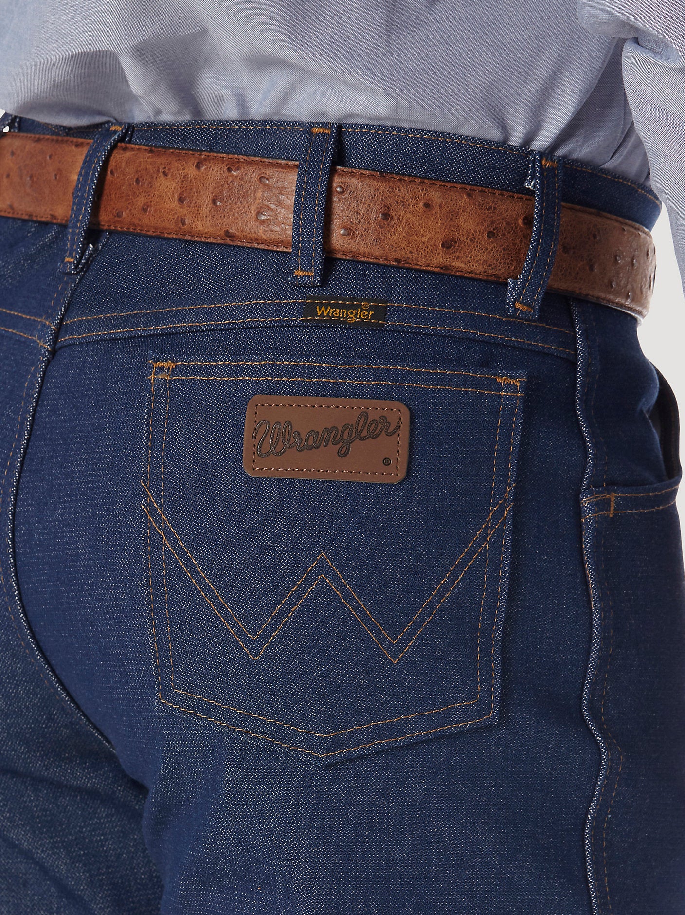 Cowboy Cut Boot Cut Jean Rigid