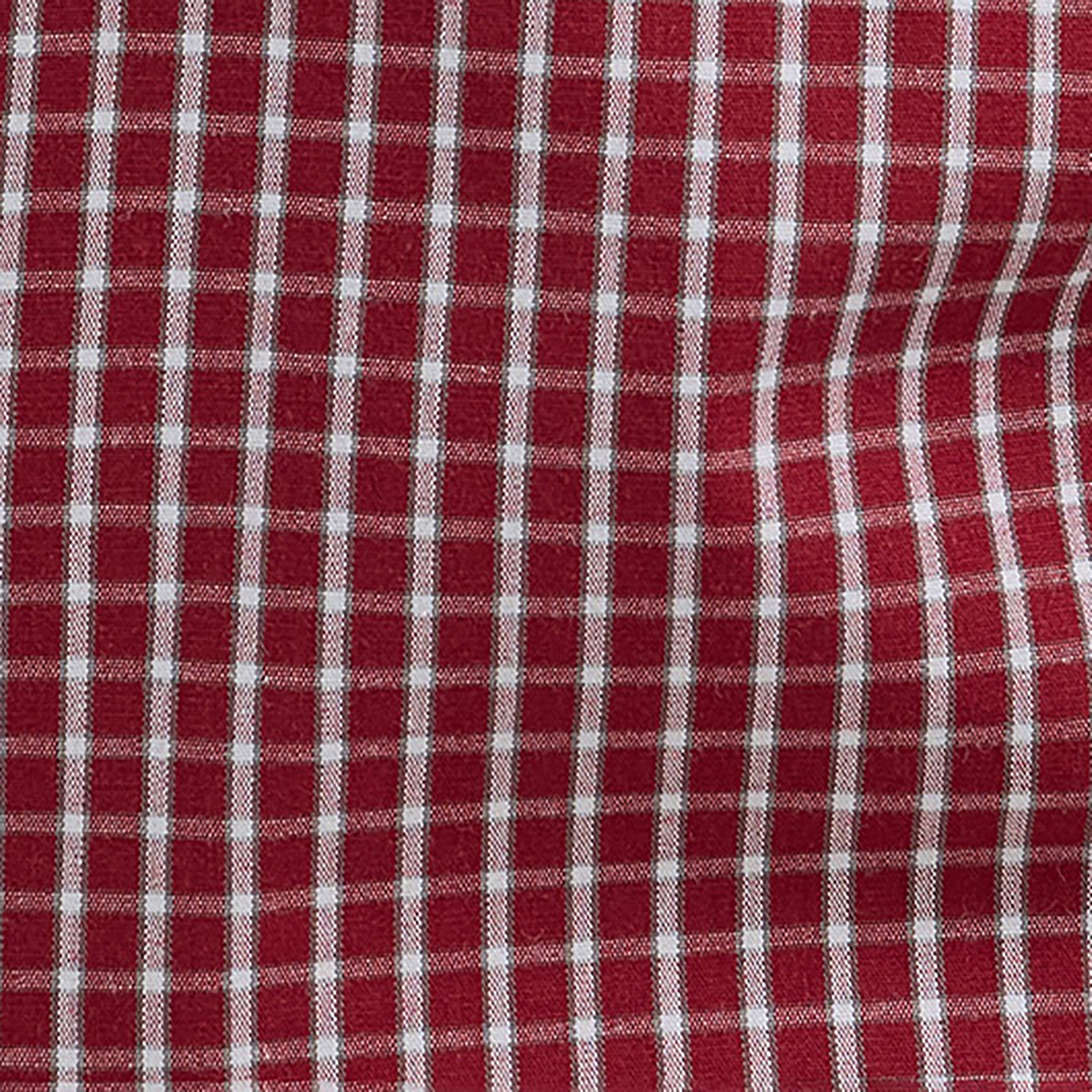 Wrangler George Strait Western Shirt - Red Plaid