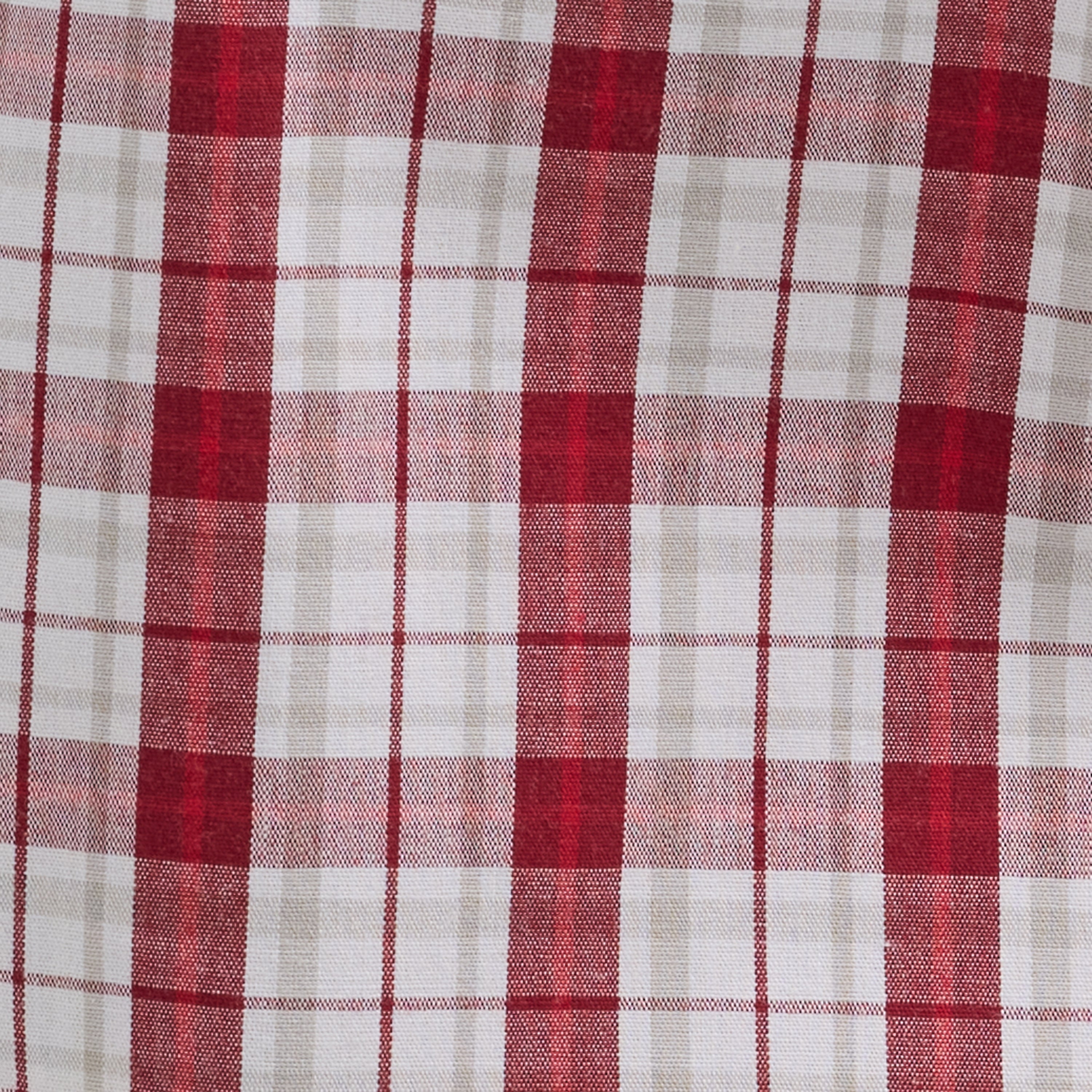 Wrangler George Strait Western Shirt - White/Red Plaid