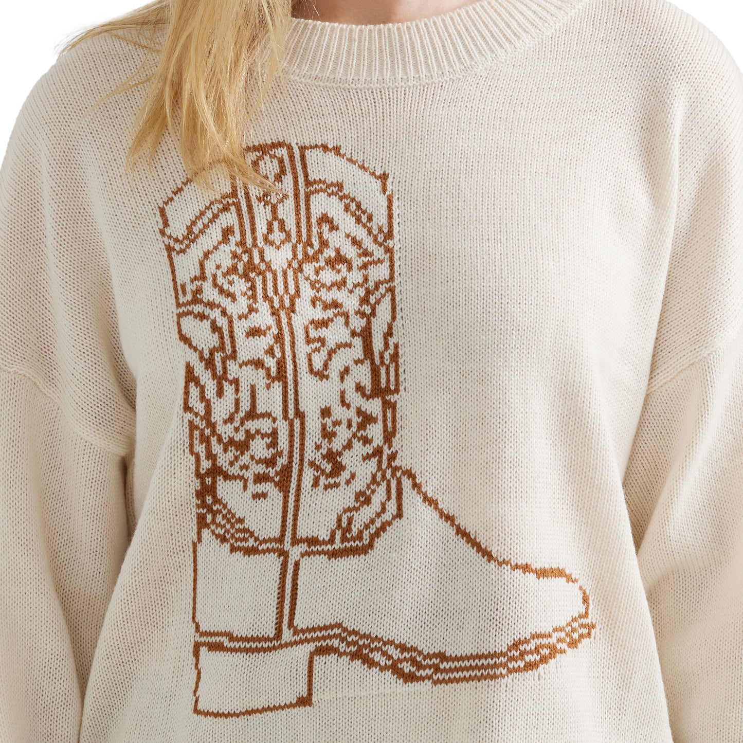 Wrangler Retro Women's Americana Crewneck Sweater