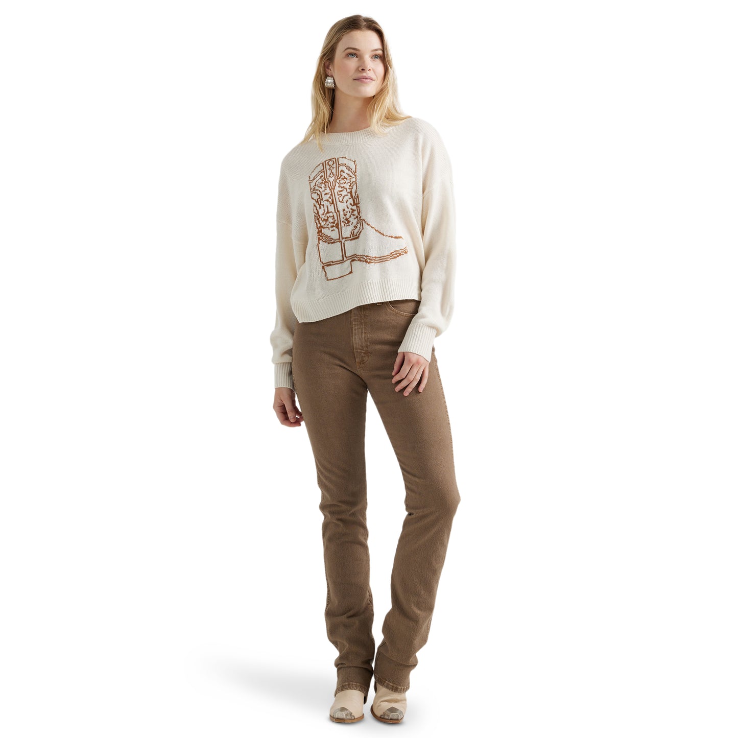 Wrangler Retro Women's Americana Crewneck Sweater