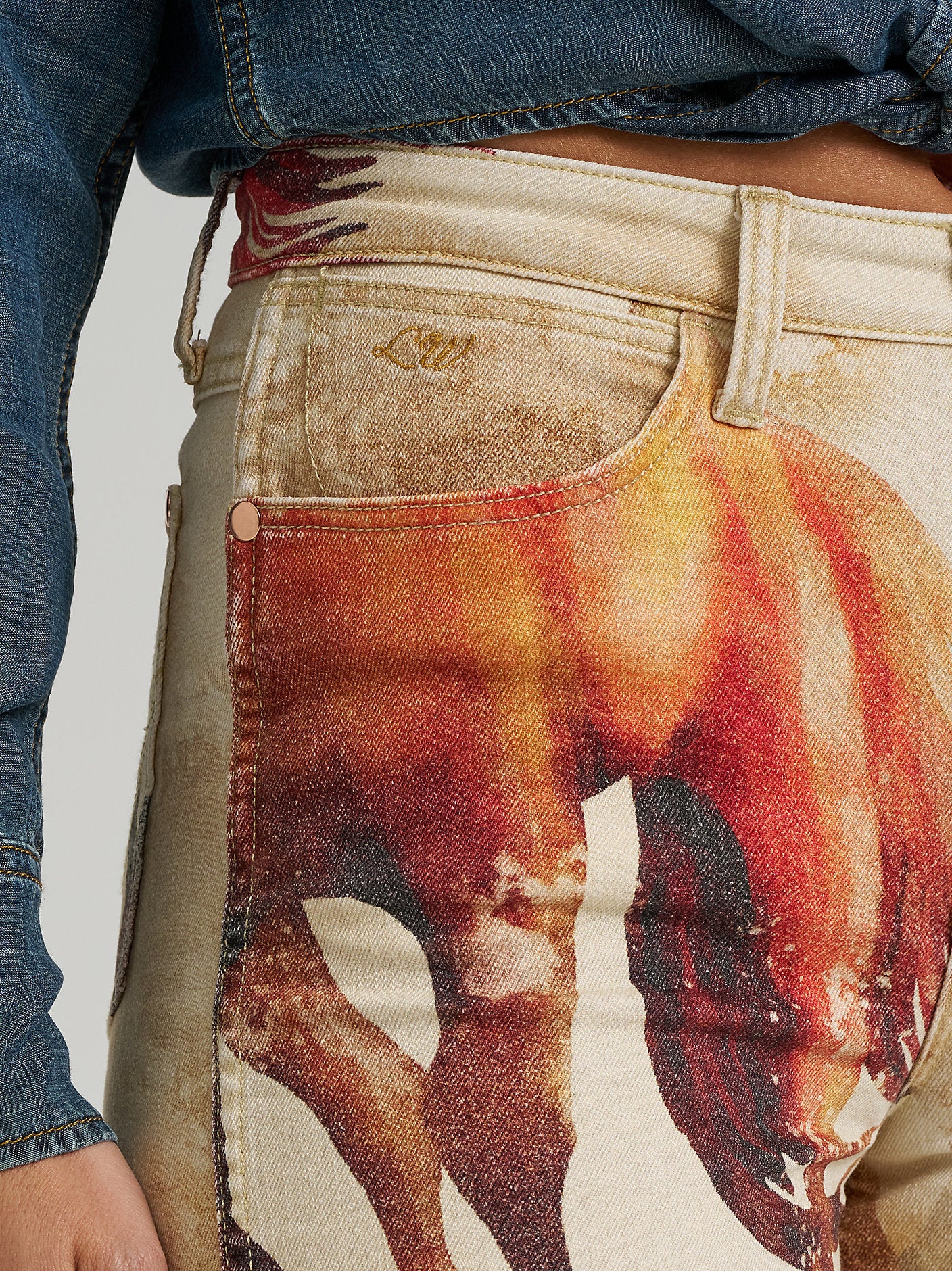 Wrangler x Lainey Wilson Horse Cheeky Wide Leg Jean