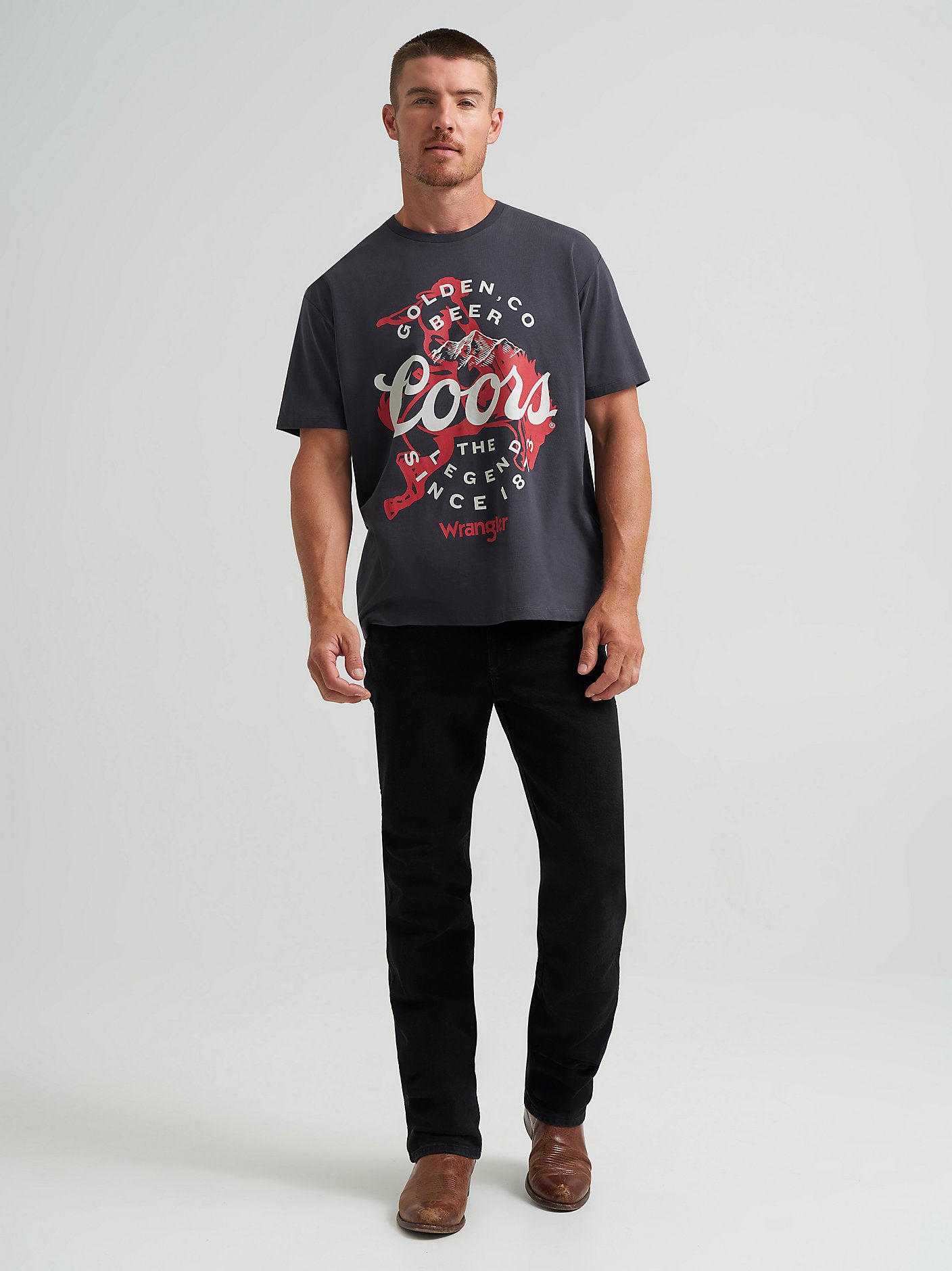 Wrangler x Coors Not My First Banquet Tee
