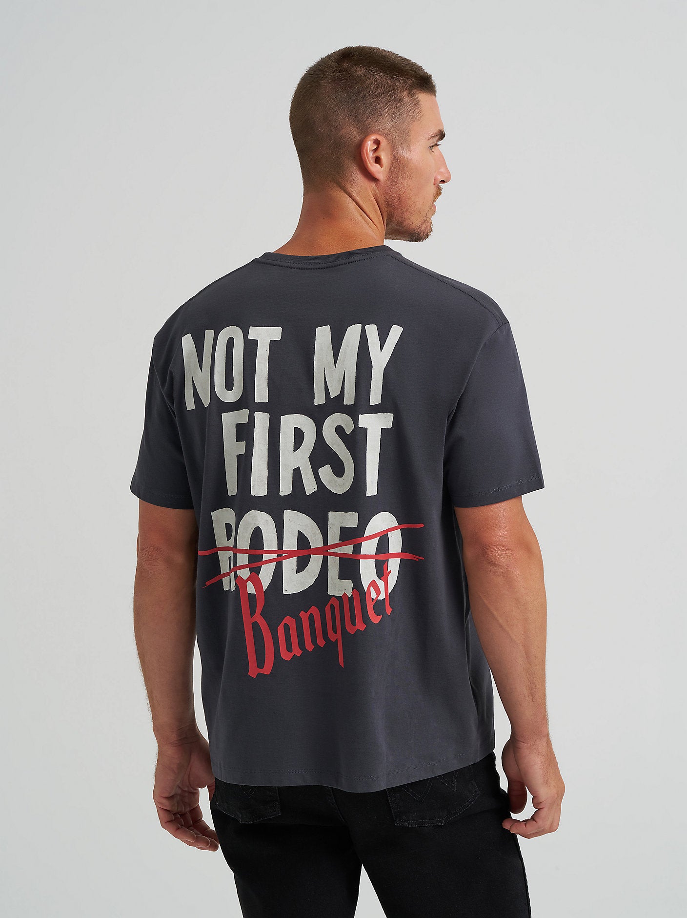 Wrangler x Coors Not My First Banquet Tee