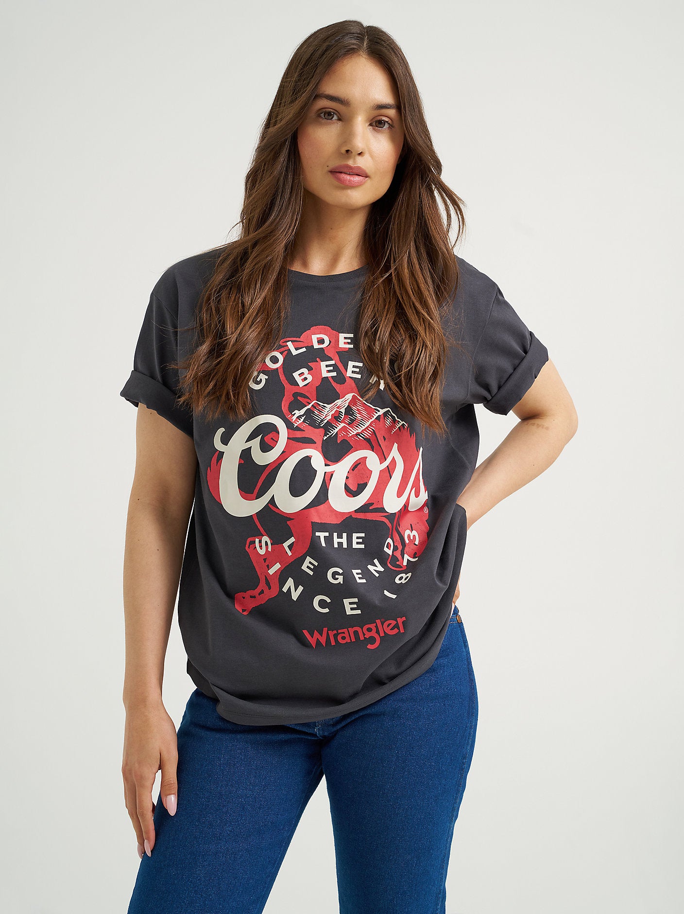 Wrangler x Coors Not My First Banquet Tee