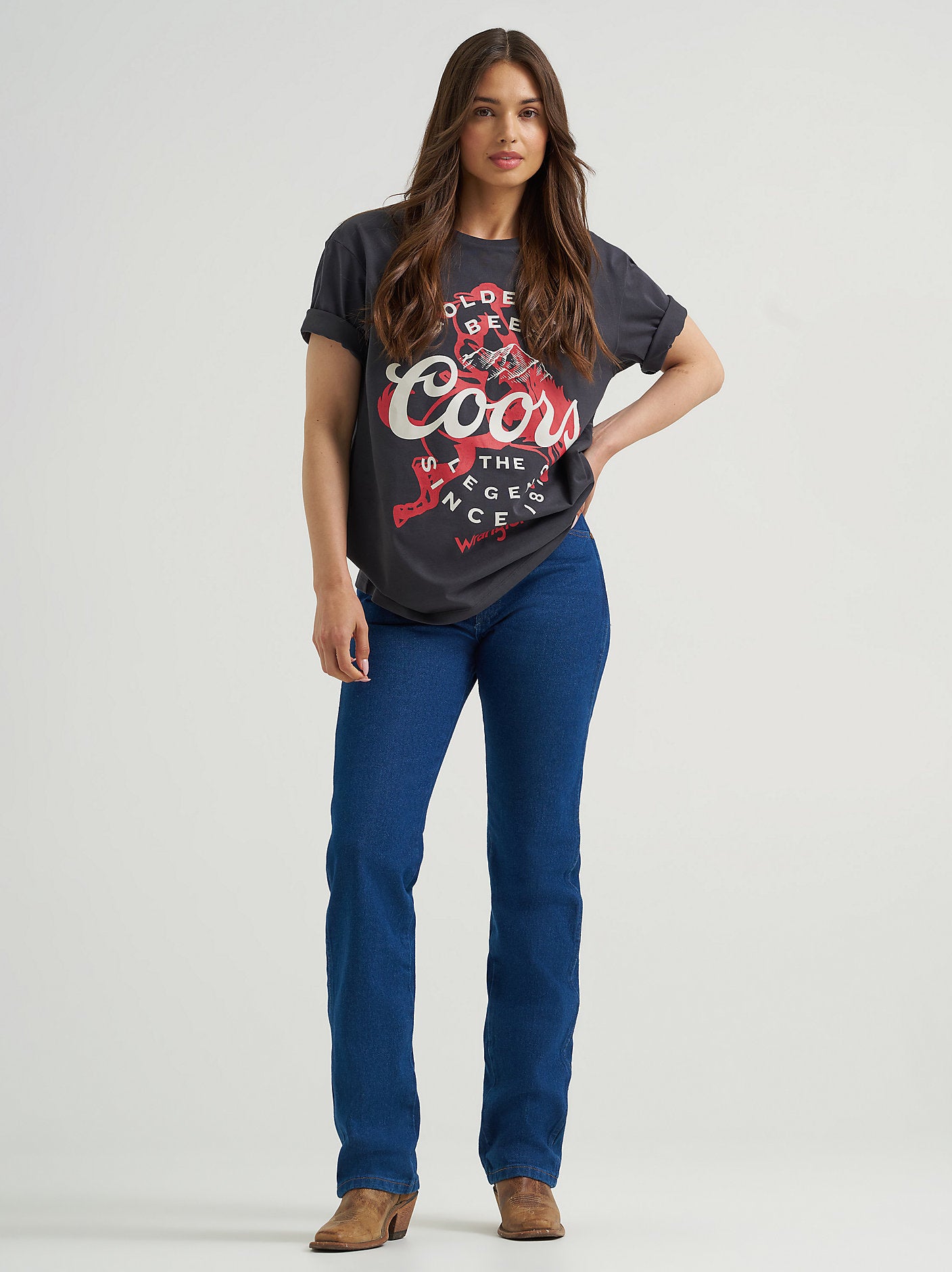 Wrangler x Coors Not My First Banquet Tee