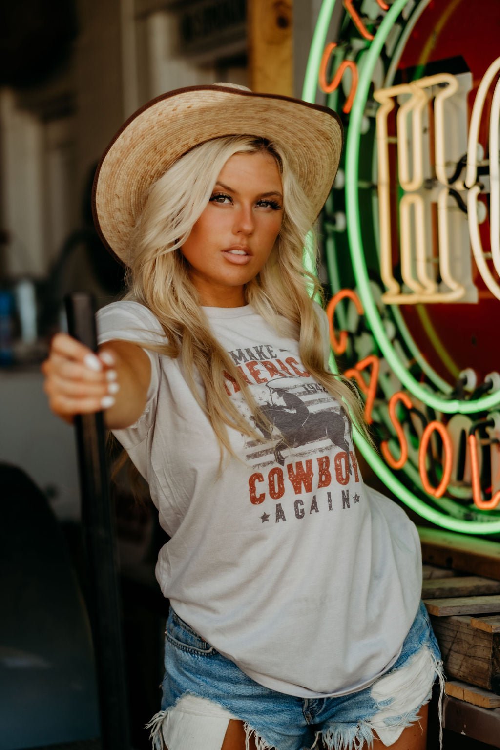 1942 American Cowboy Graphic Tee