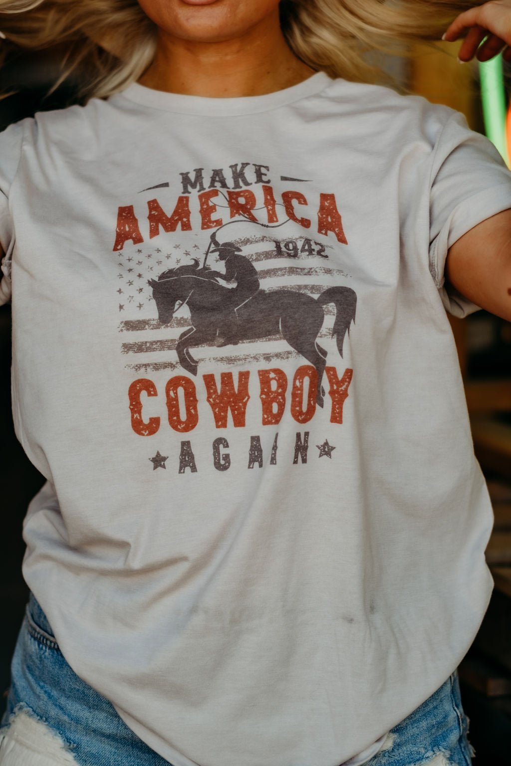 1942 American Cowboy Graphic Tee
