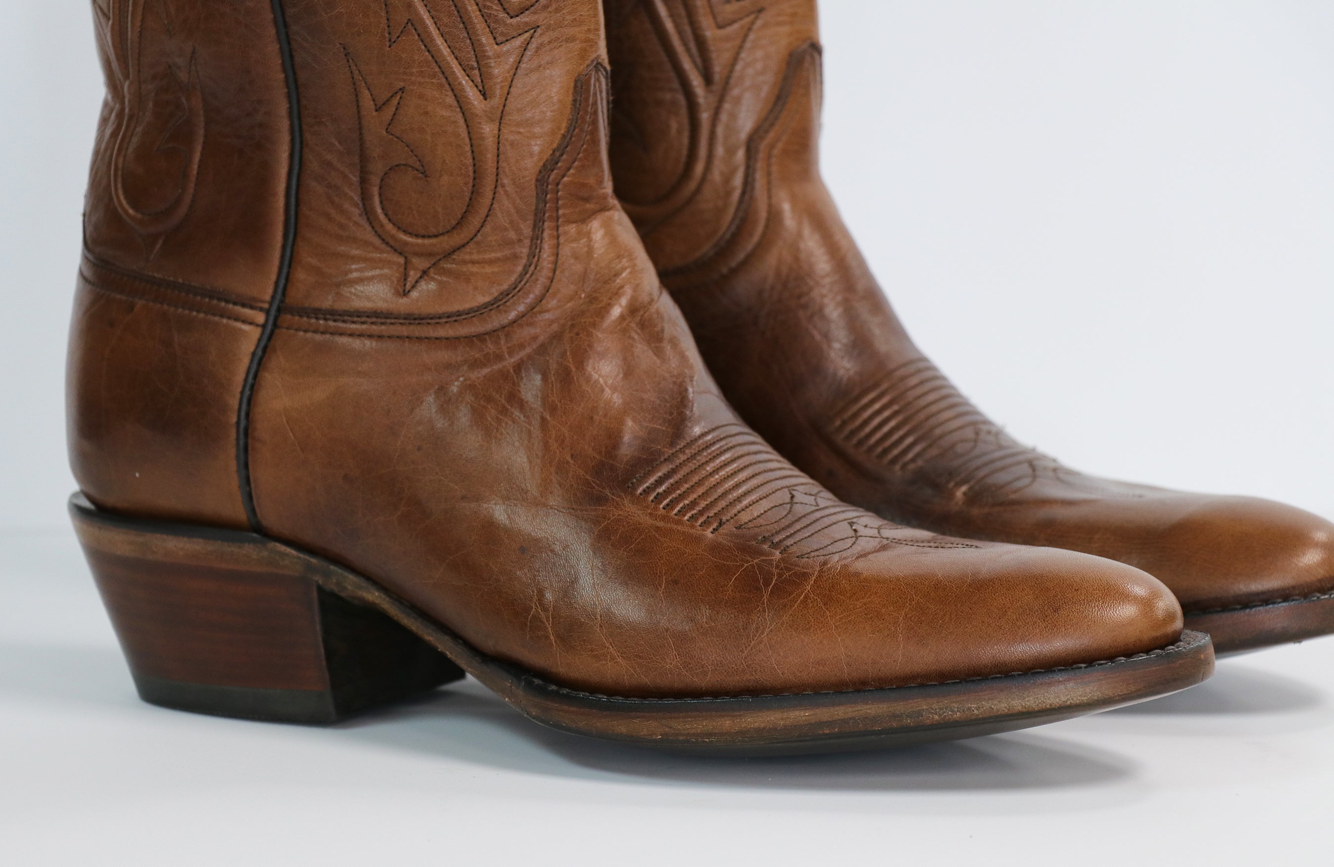 405 Ranchand Boot in Burnished Peanut