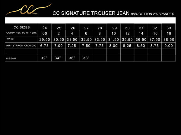 CC Signature Trouser Jean