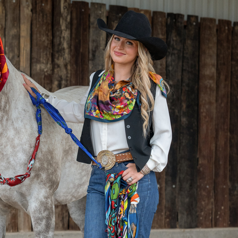 Shorty Scarf- Queen of the Rodeo
