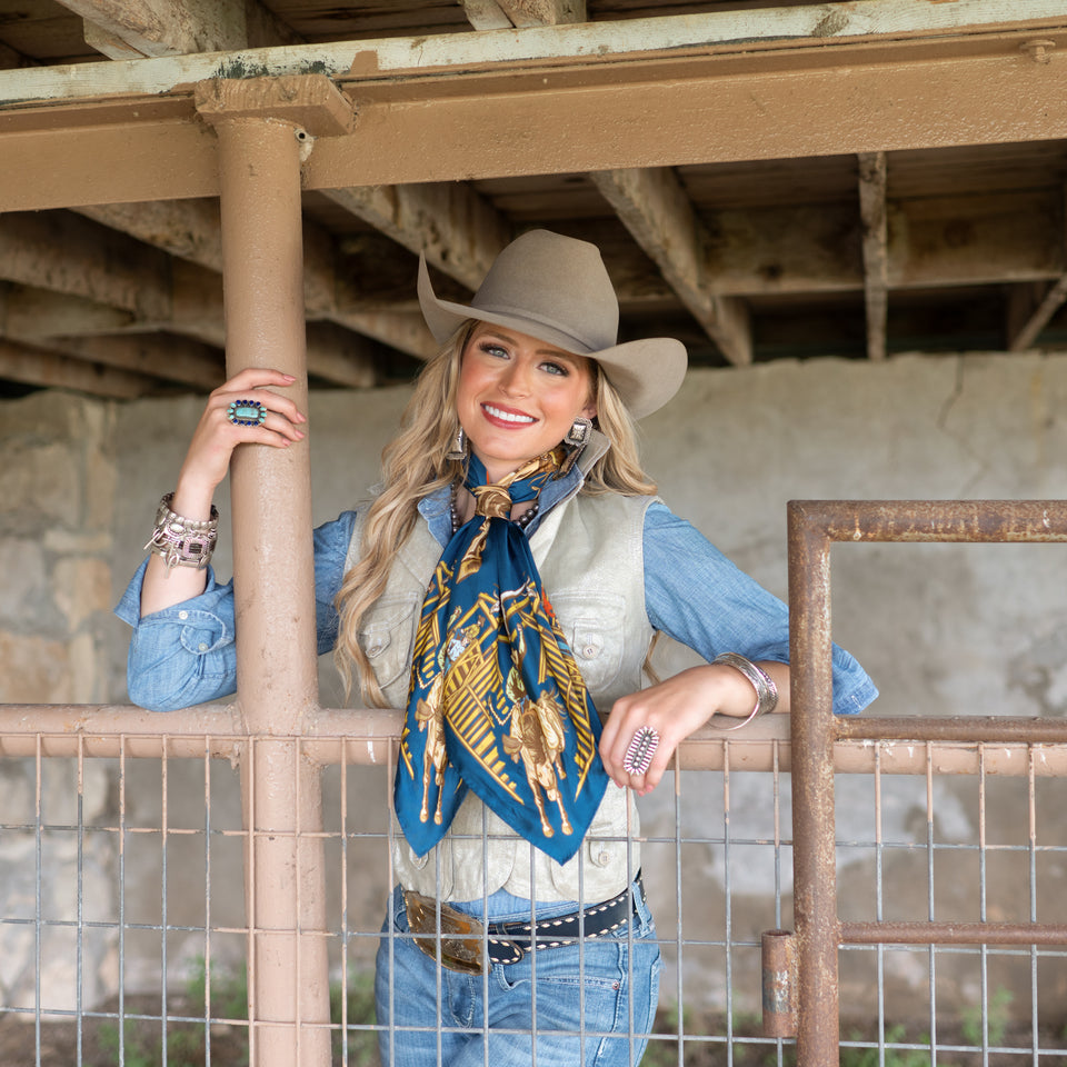 Shorty Scarf- Back When They Bucked