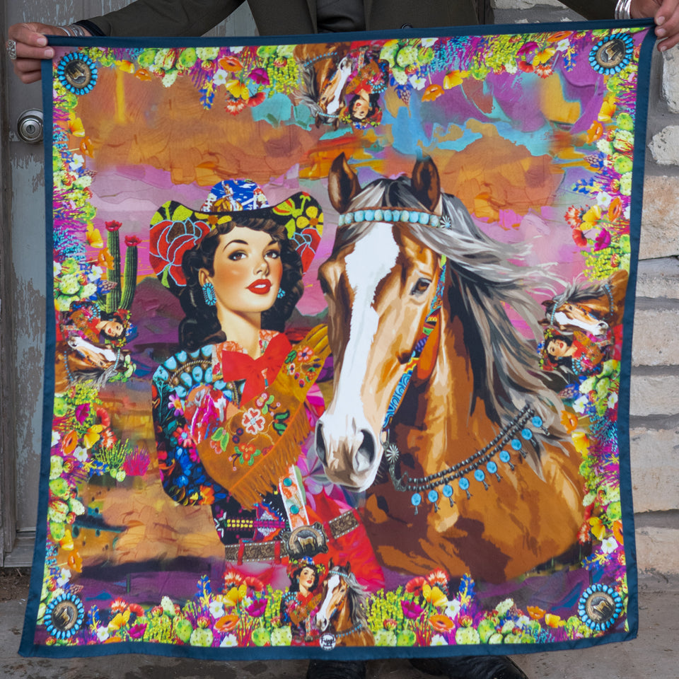 Shorty Scarf- Queen of the Rodeo