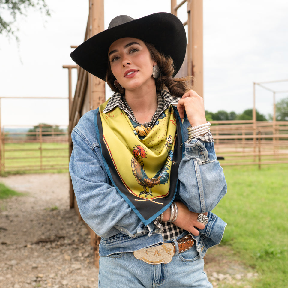 Long & Tall Scarf - Gallo Del Cielo