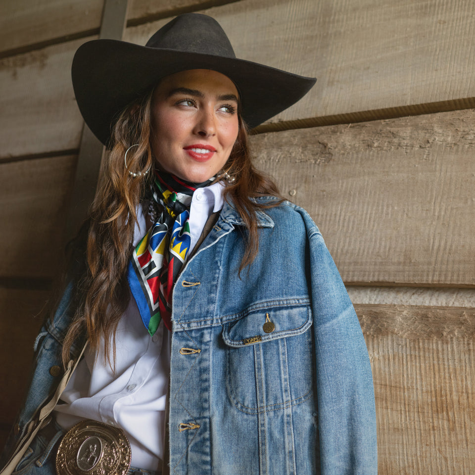 Long & Tall Scarf - Highly Decorated