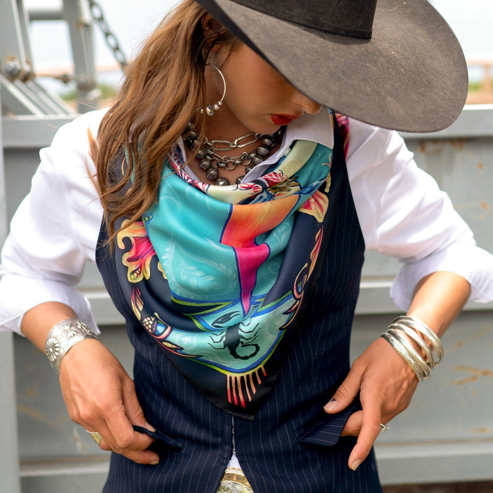 Shorty Scarf- The Sting of Reality