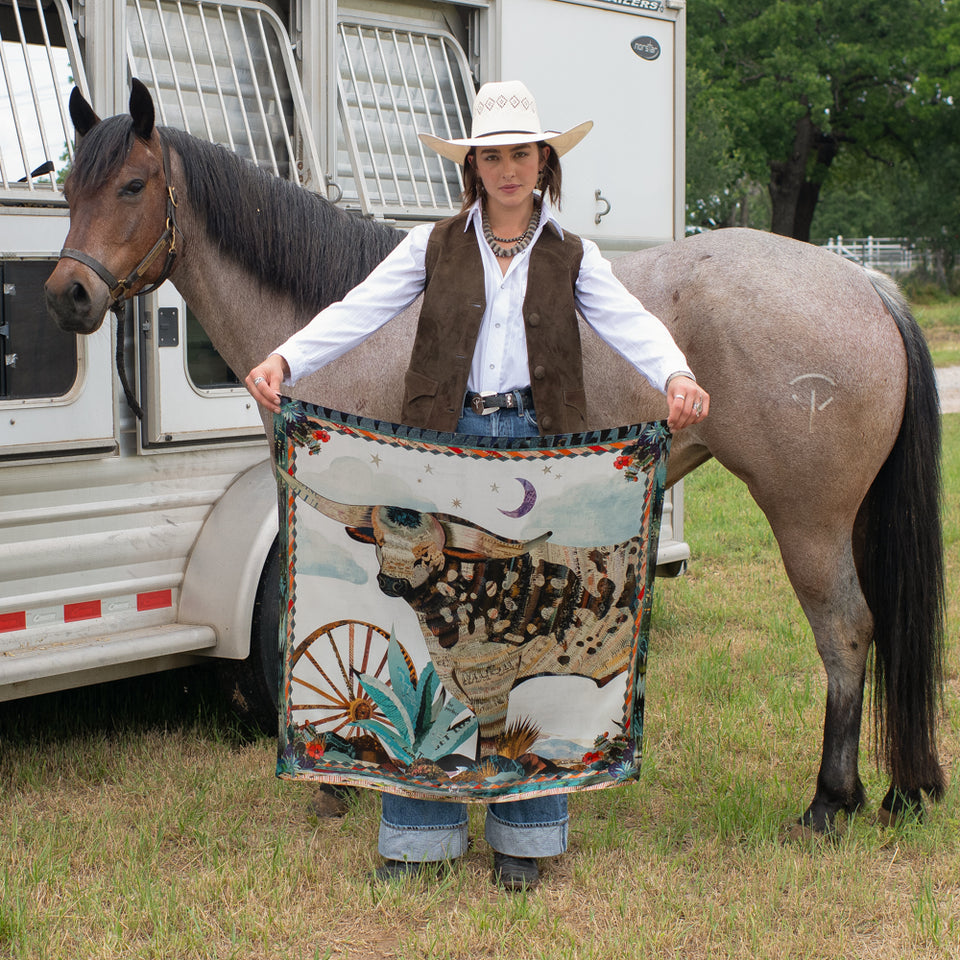 Shorty Scarf- Broken Spoke