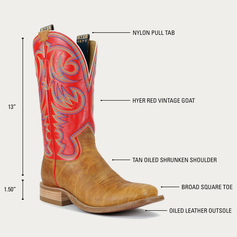 Sawyer Square Toe Cowboy Boot