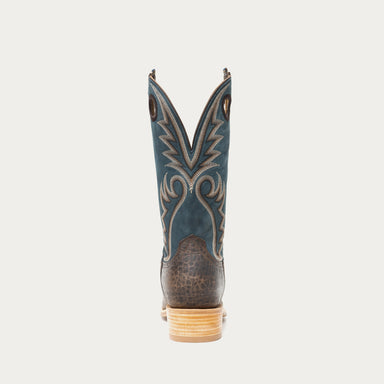 McCune Cutter Toe Long-Wear Cowboy Boot Chocolate Bison