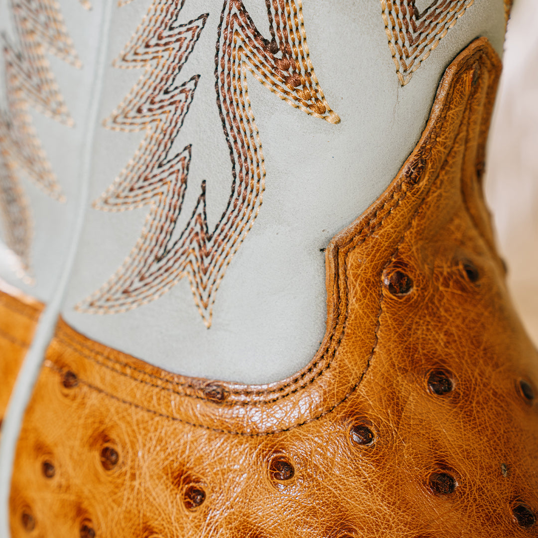 Harper Square Toe Ostrich Cowgirl Boot
