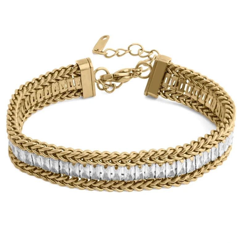 Braided Baguette Bracelet