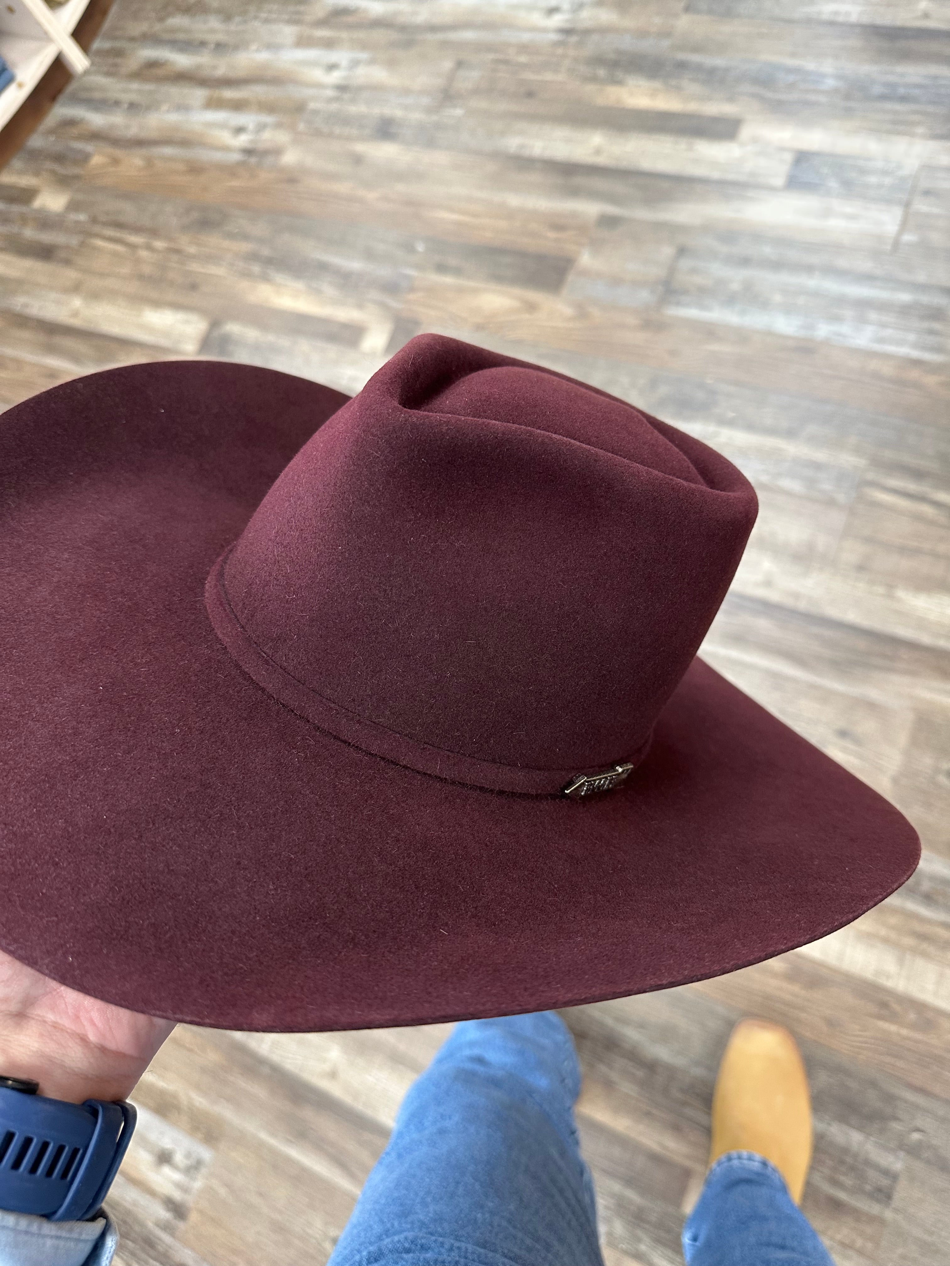 10X Waggoner Felt Hat in Sangria