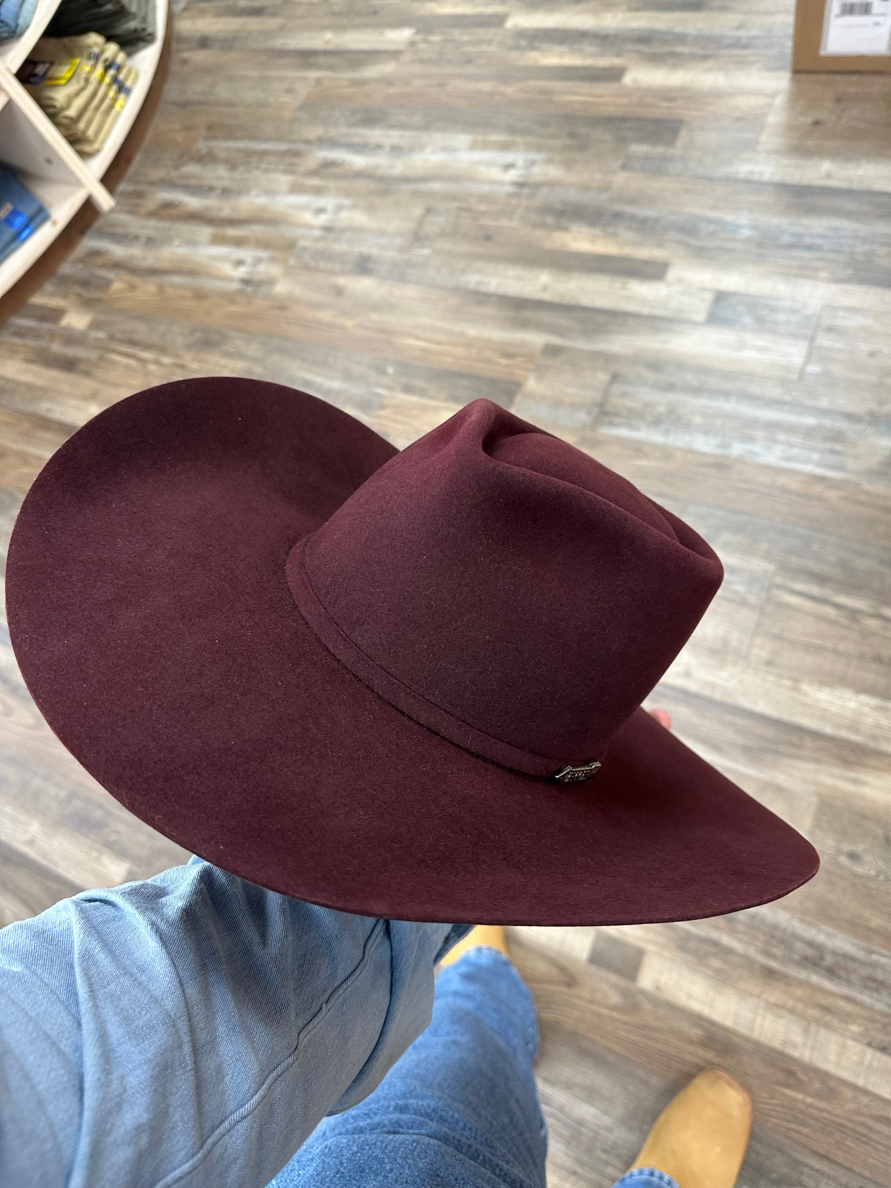 10X Waggoner Felt Hat in Sangria
