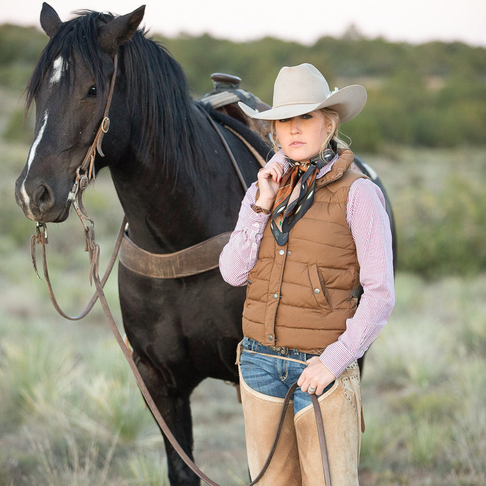 Shorty Scarf- Western Yoke