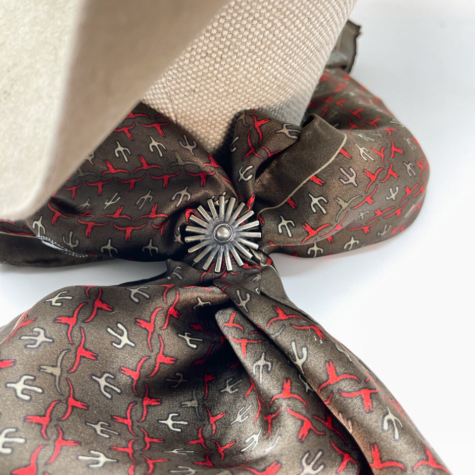 Fringe Scarves Scarf Slide Spur Rowel