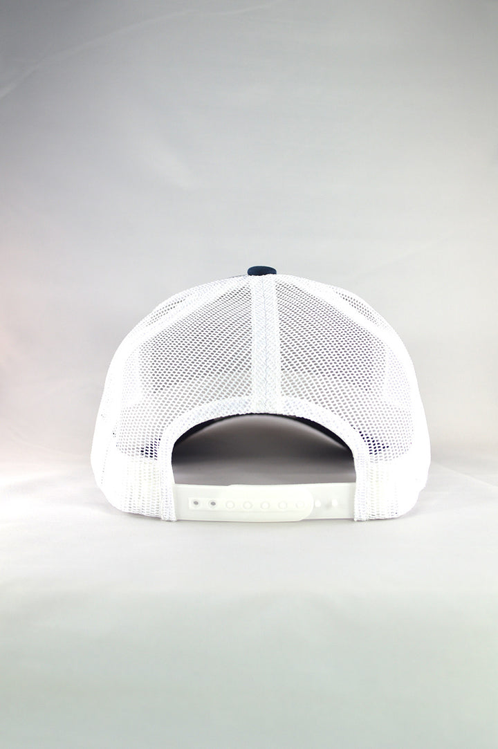 American Trucker Hat in Navy/White