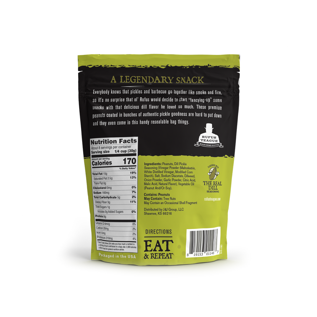 Dill Pickle Peanuts - 9oz