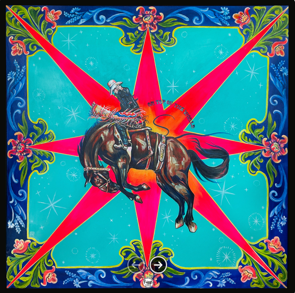 Shorty Scarf- On Top of the World