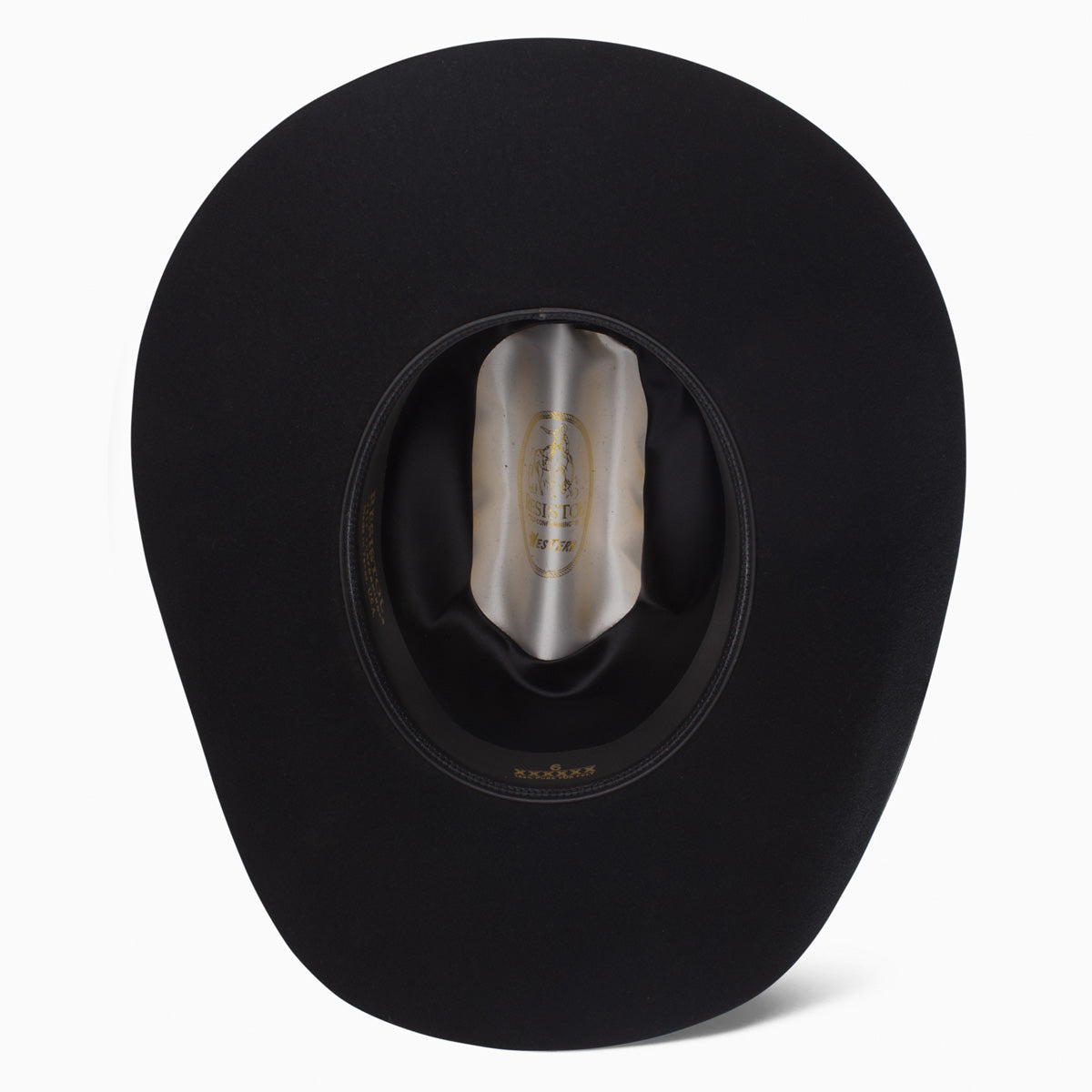 6X Midnight Cowboy Hat Silver Belly