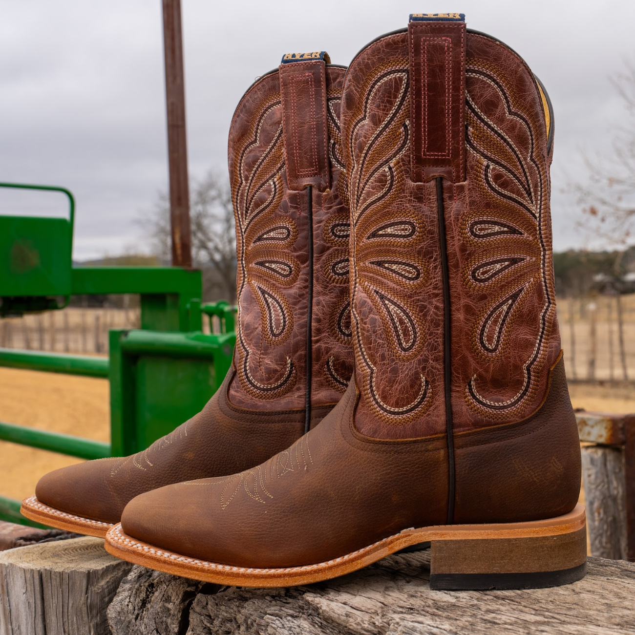 Lola Square Toe 11" Cowgirl Boot