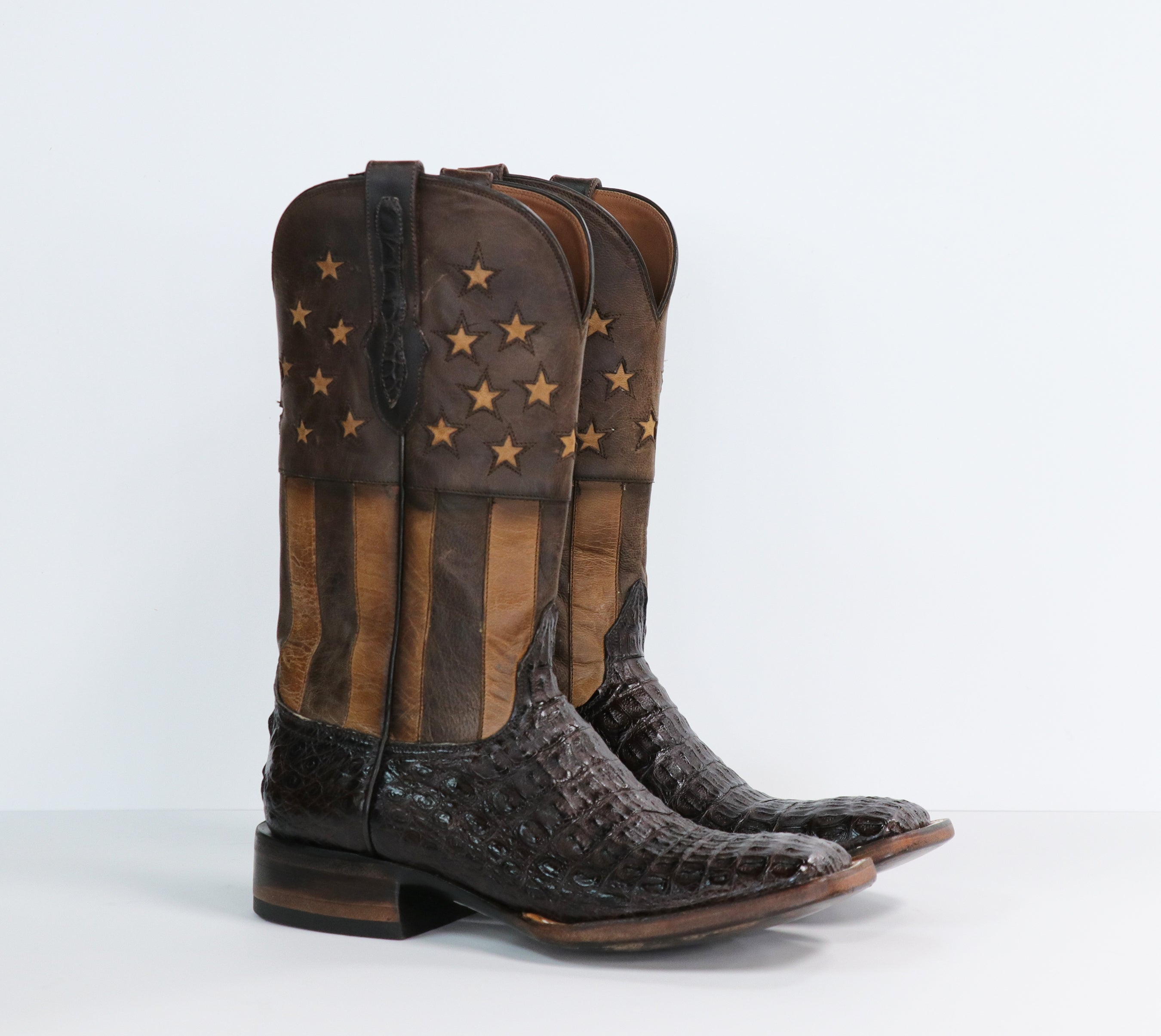 7177 All American Hornback Caiman Boot