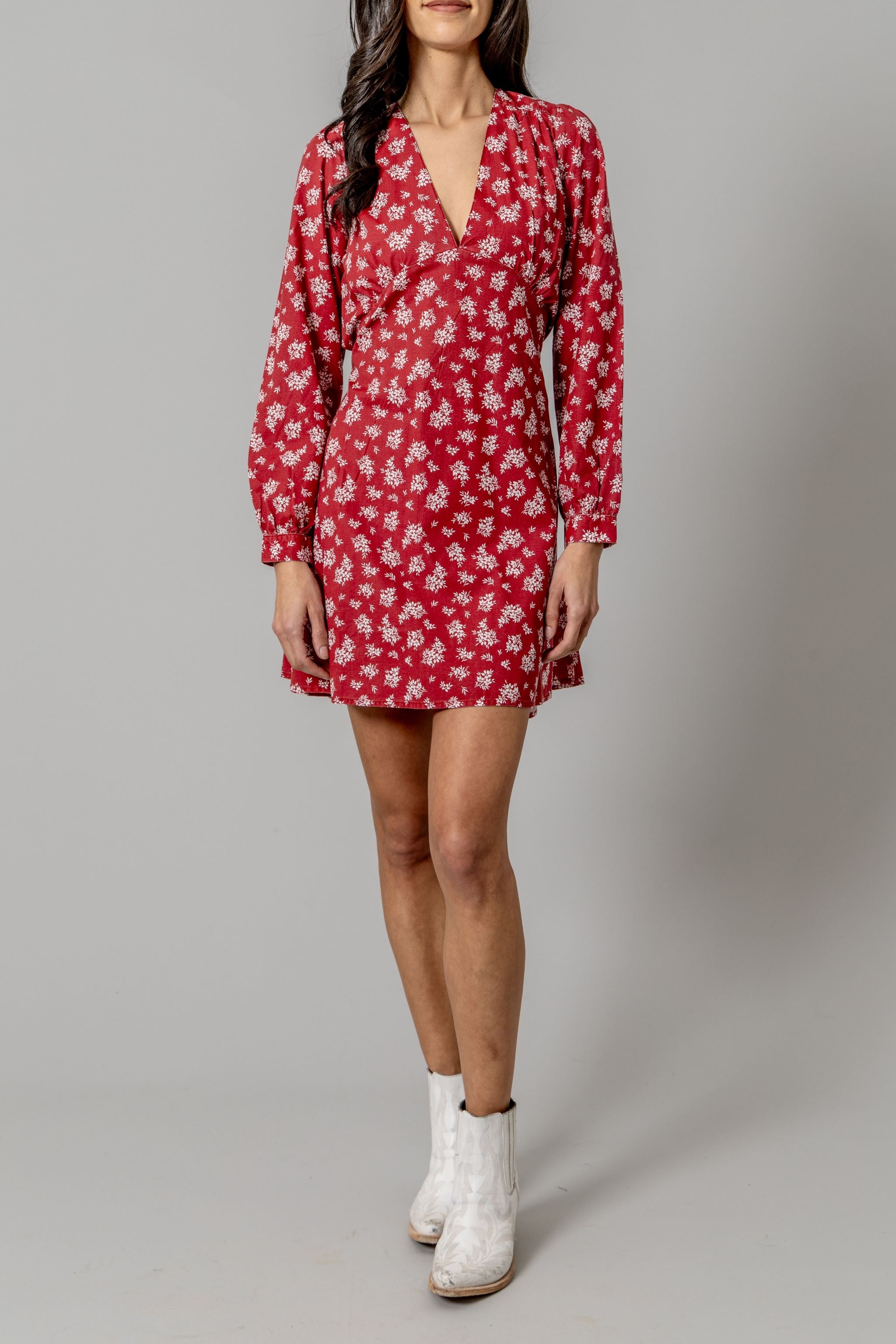 Georgina Dress in Red