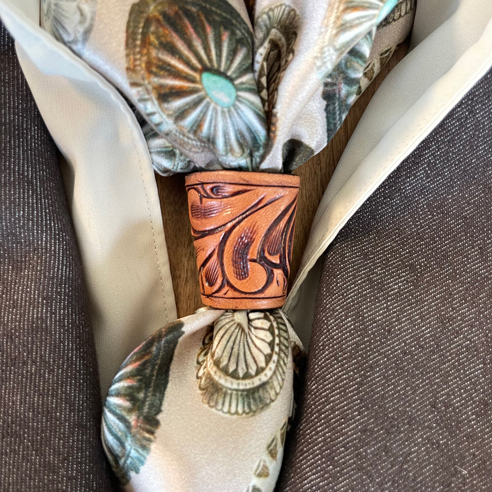 Fringe Scarves Scarf Slide Angelo