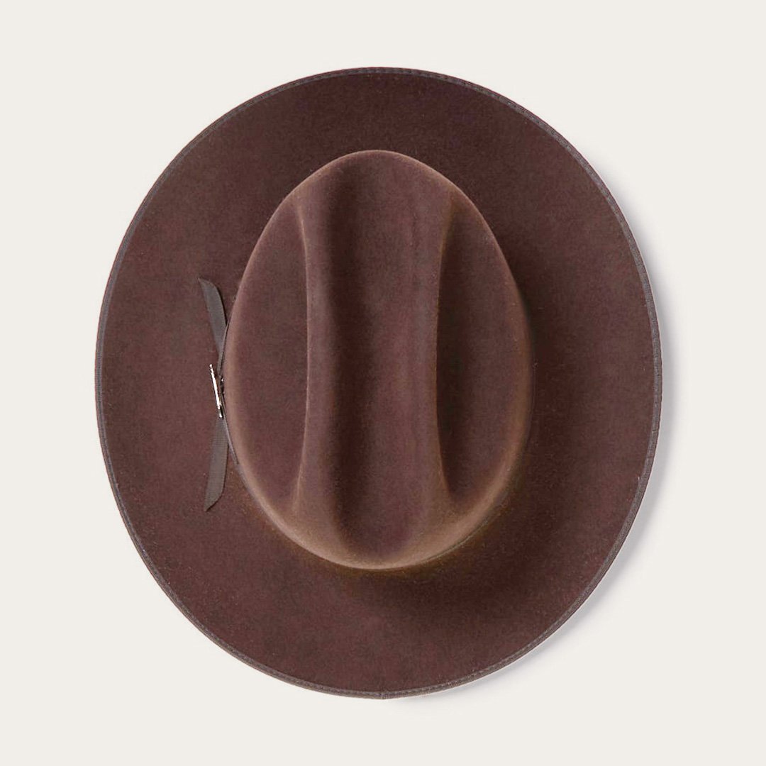 Stetson 6X Open Road Cowboy Hat Chocolate