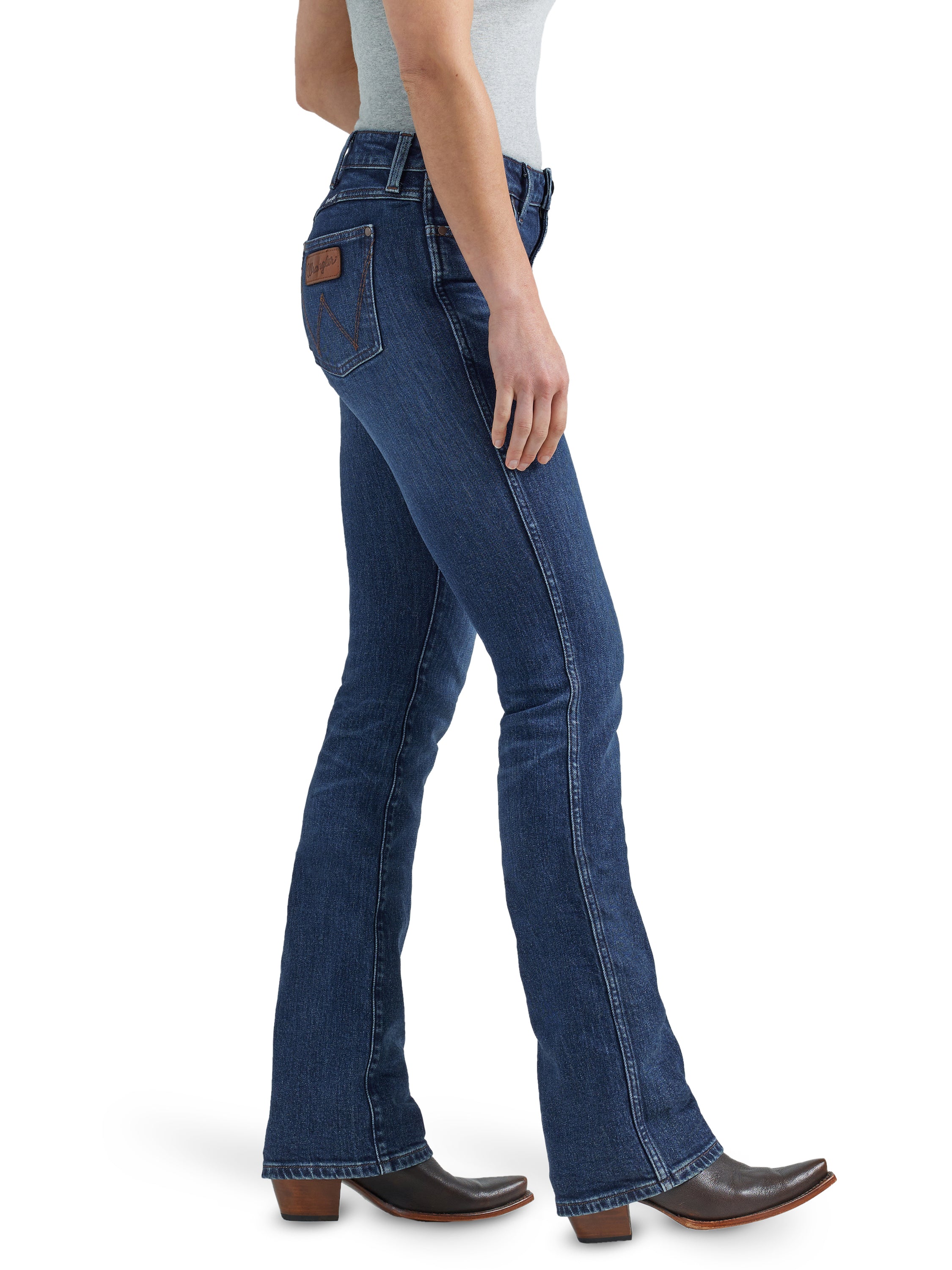 Women's Retro Bailey High Rise Bootcut Jean in Isla