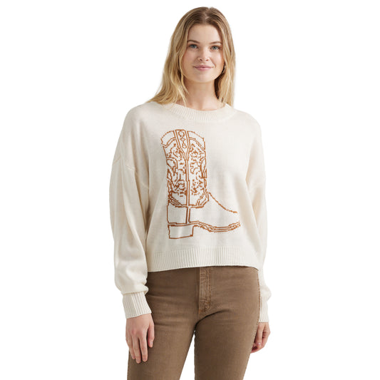 Wrangler Retro Women's Americana Crewneck Sweater