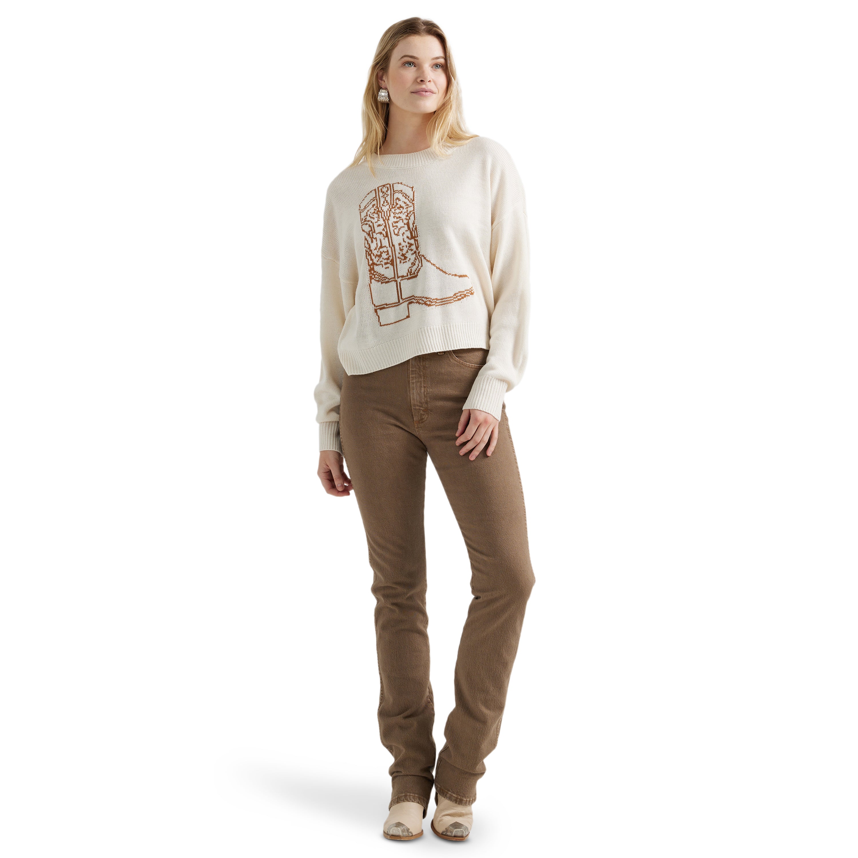 Wrangler Retro Women's Americana Crewneck Sweater