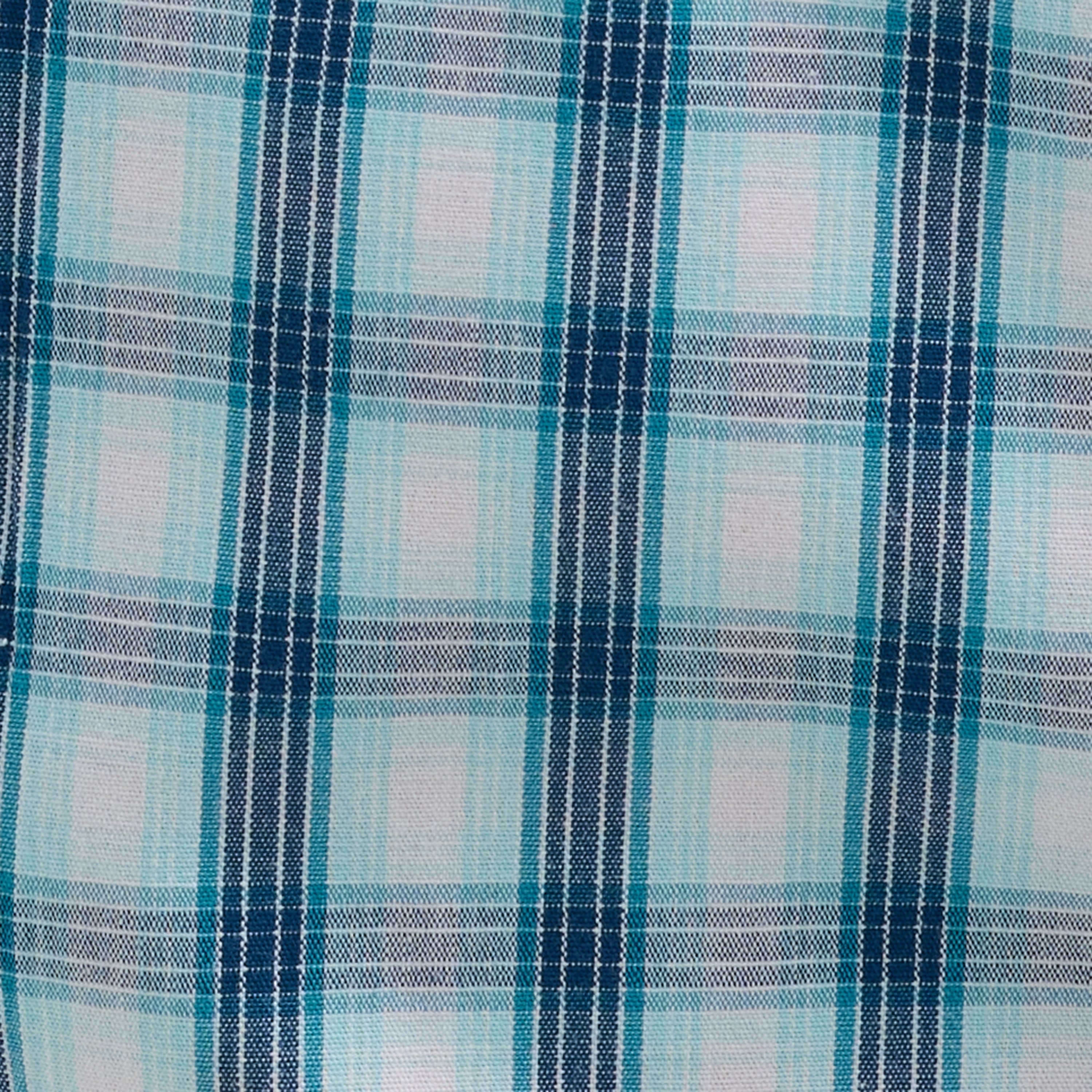 Wrangler George Strait Western Shirt - Blue Plaid