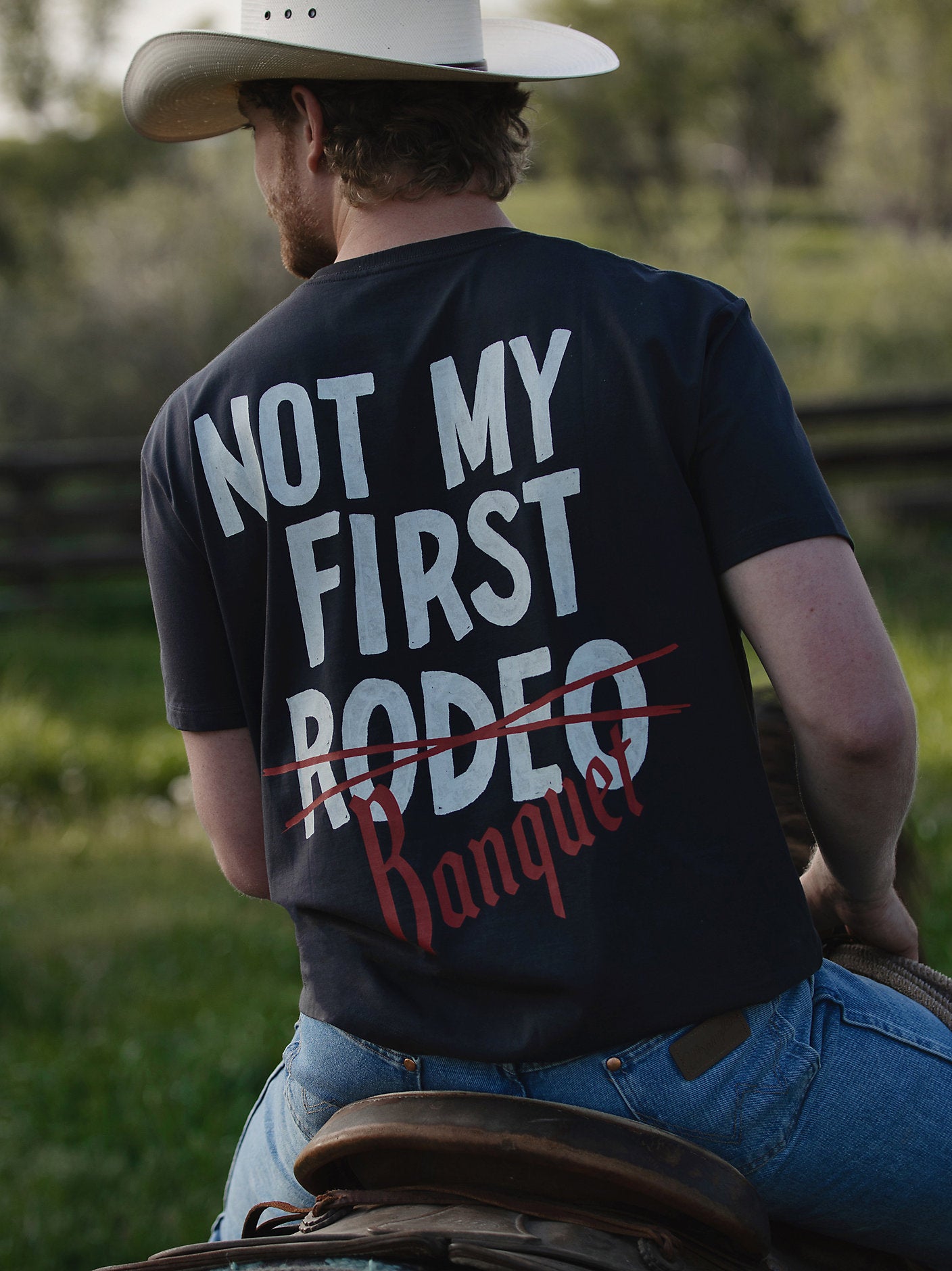 Wrangler x Coors Not My First Banquet Tee