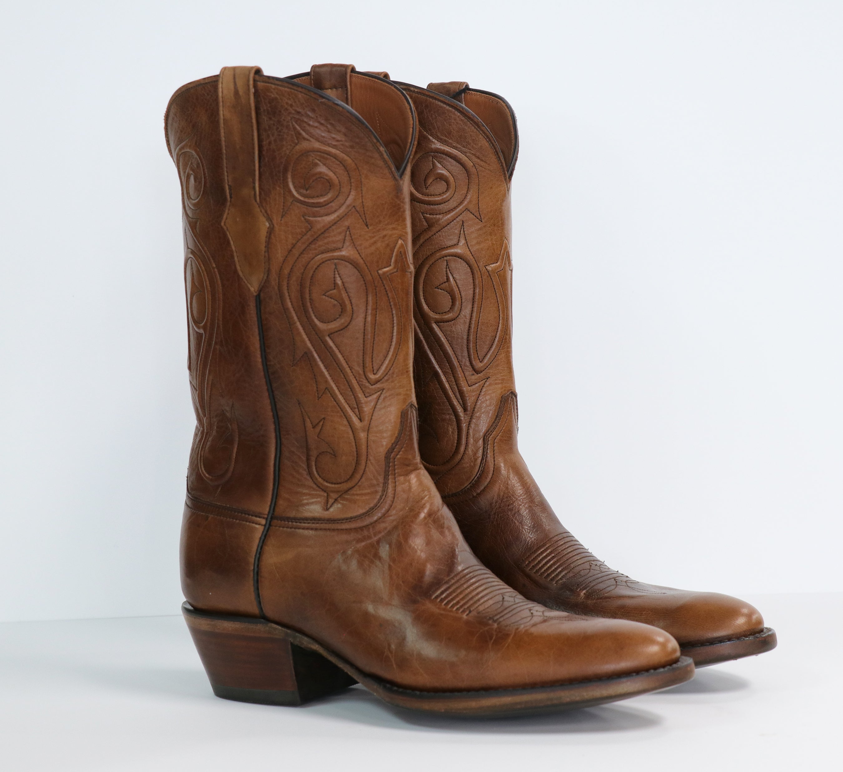 405 Ranchand Boot in Burnished Peanut