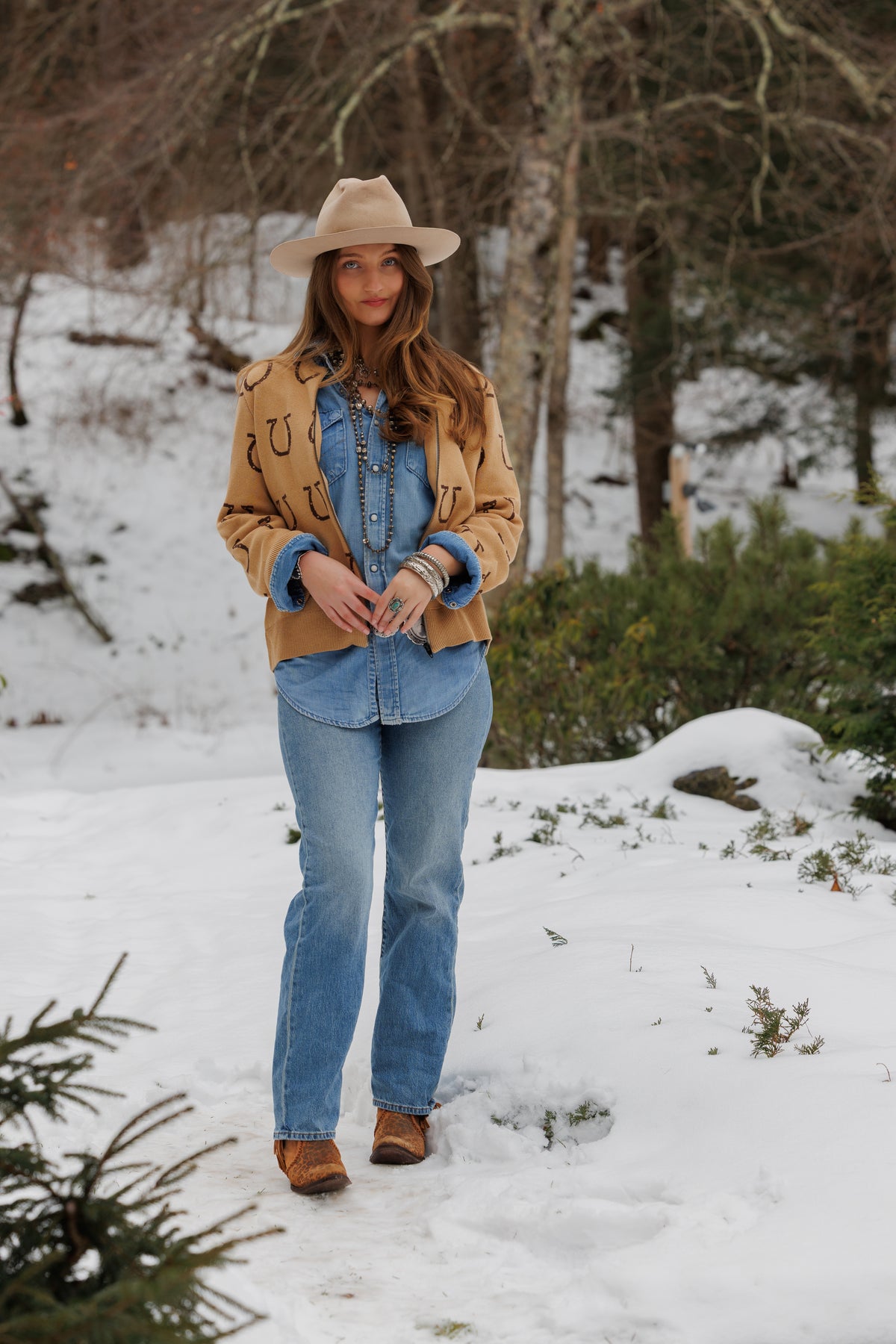 Tabitha Horseshoe Sweater