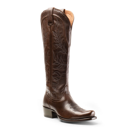 Ladies Abbyville 16" Boots in Chocolate Calf