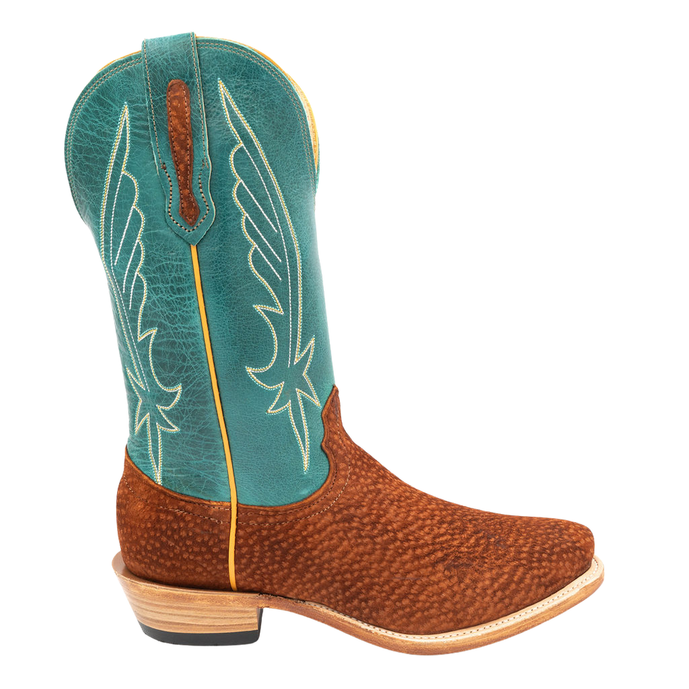 Carpincho w/ Turquoise Eagle Cowboy Boot